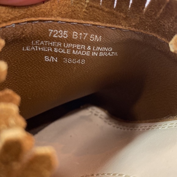 Tory Burch Huntington Heels suede fringe 38648 - Picture 11 of 11